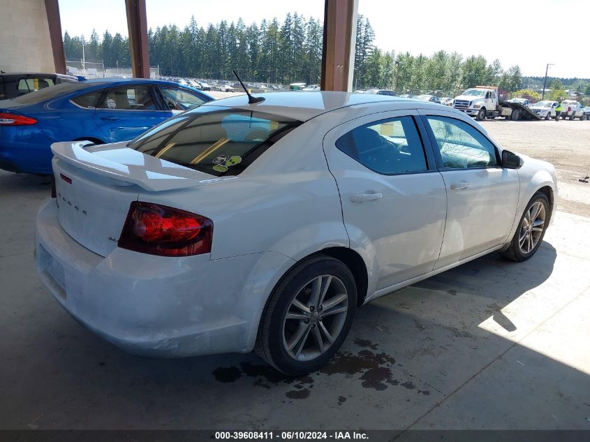 2013 Dodge Avenger Sxt VIN: 1C3CDZCG3DN635158 Lot: 39608411