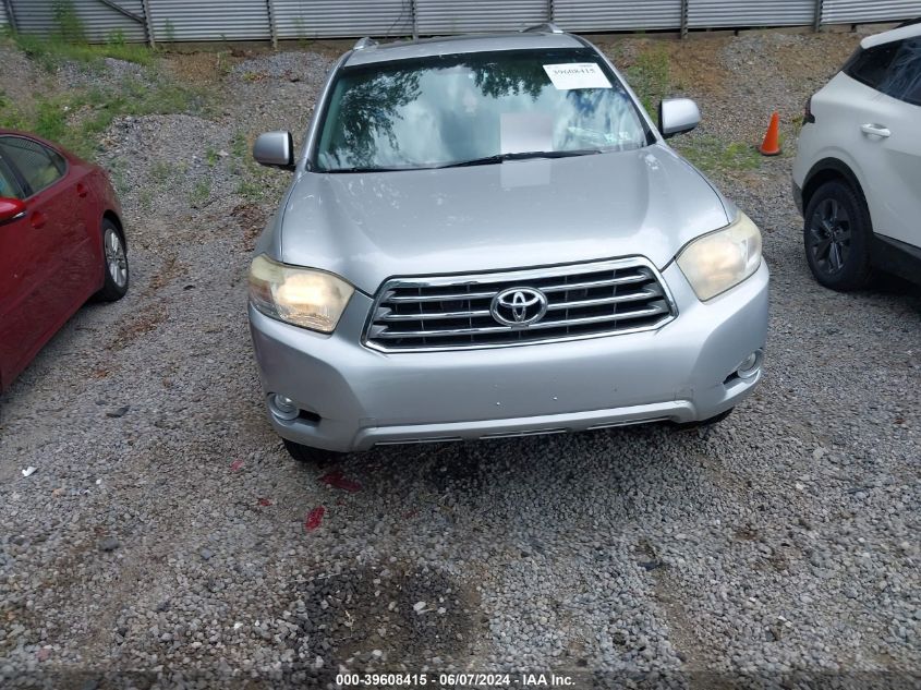 2008 Toyota Highlander Limited VIN: JTEES42A082071370 Lot: 39608415