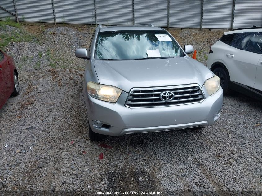 2008 Toyota Highlander Limited VIN: JTEES42A082071370 Lot: 39608415