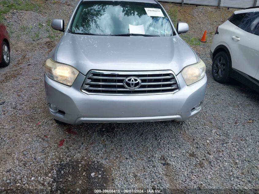 2008 Toyota Highlander Limited VIN: JTEES42A082071370 Lot: 39608415