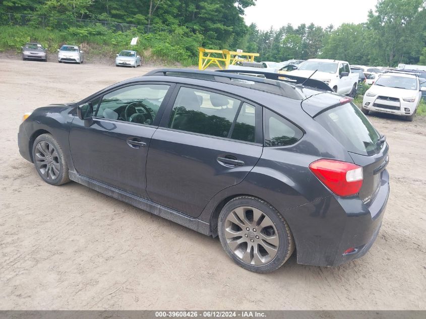 2013 Subaru Impreza 2.0I Sport Limited VIN: JF1GPAR61D2843325 Lot: 39608426