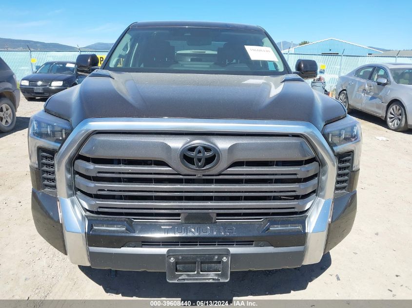 2022 Toyota Tundra Hybrid Limited VIN: 5TFJC5EC7NX001706 Lot: 39608440