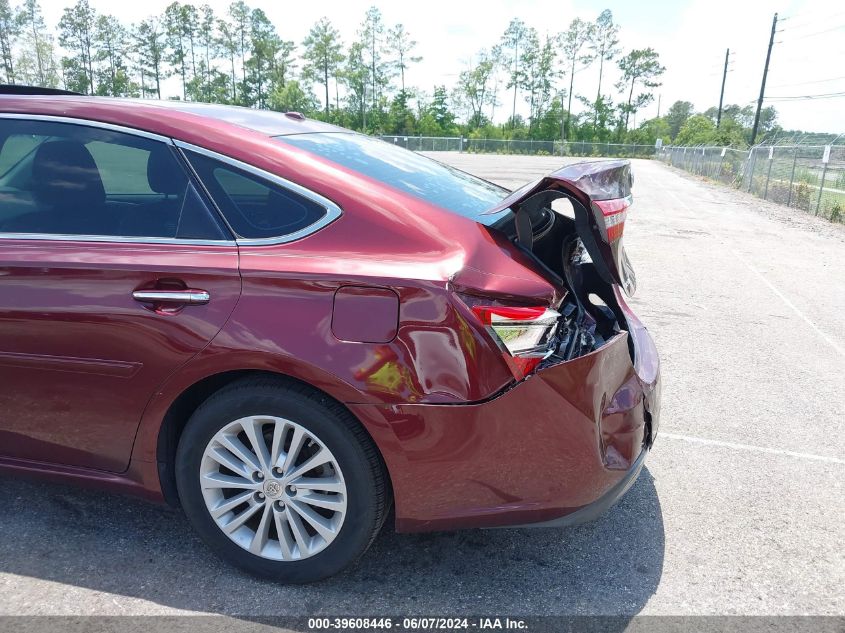 2013 Toyota Avalon Hybrid Xle Touring VIN: 4T1BD1EB6DU015710 Lot: 39608446