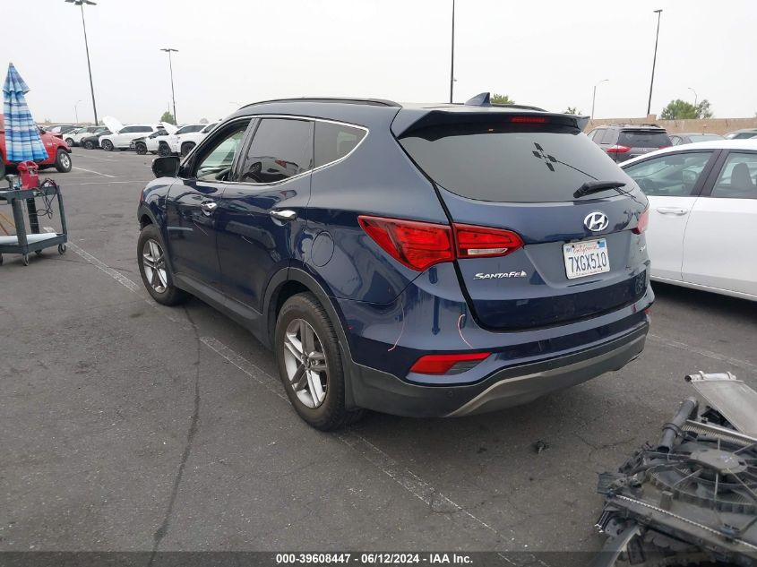 2017 HYUNDAI SANTA FE SPORT 2.4L - 5XYZU3LB7HG493496