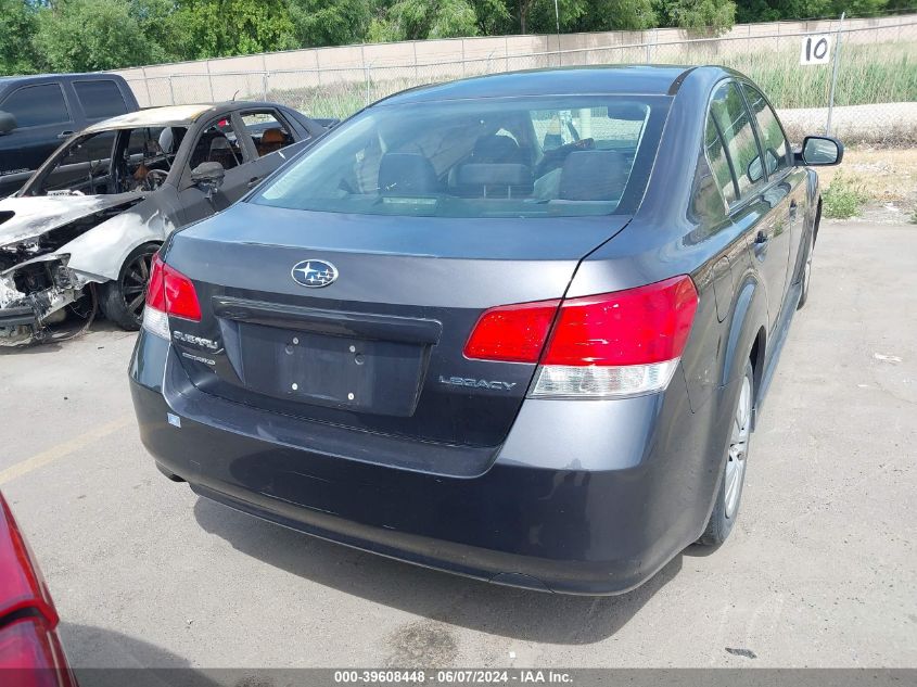 2013 Subaru Legacy 2.5I VIN: 4S3BMCA62D3026301 Lot: 39608448