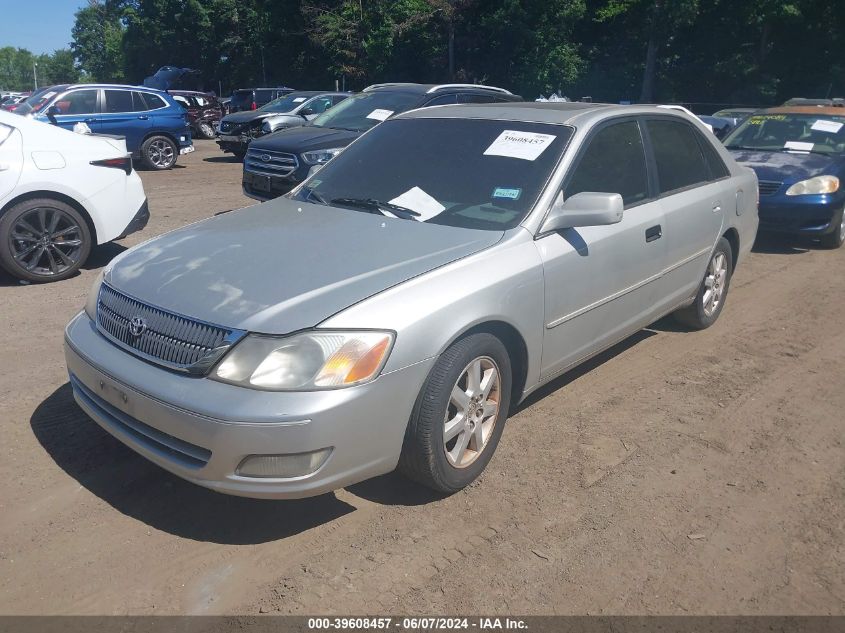 4T1BF28B01U140614 | 2001 TOYOTA AVALON