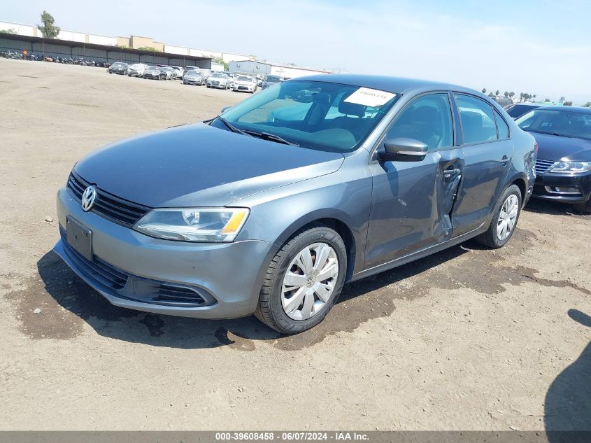 2012 Volkswagen Jetta 2.5L Se VIN: 3VWDP7AJ6CM130683 Lot: 39608458