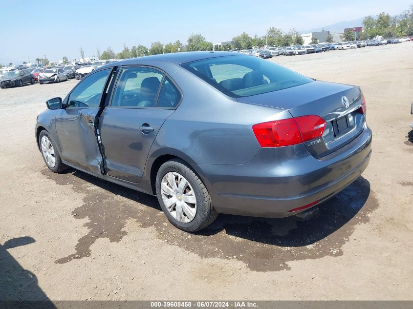 2012 Volkswagen Jetta 2.5L Se VIN: 3VWDP7AJ6CM130683 Lot: 39608458