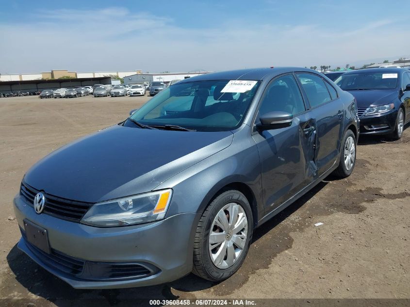 2012 Volkswagen Jetta 2.5L Se VIN: 3VWDP7AJ6CM130683 Lot: 39608458