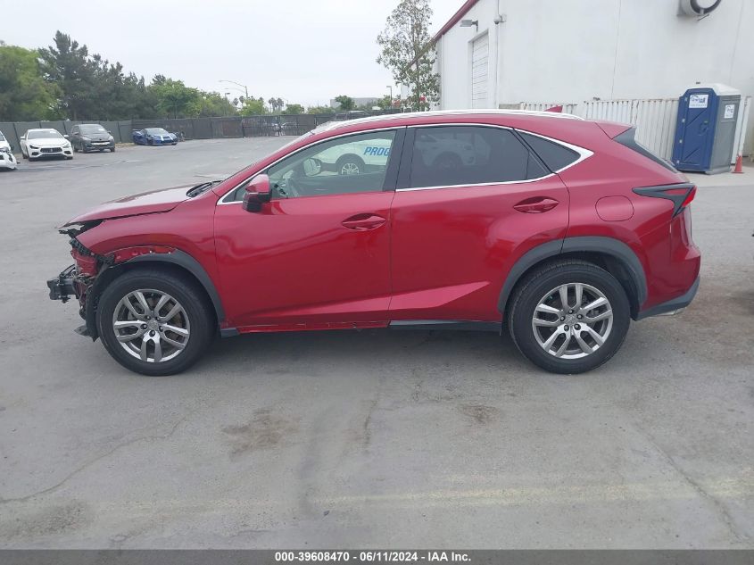 2016 Lexus Nx 200T VIN: JTJYARBZ6G2026064 Lot: 39608470