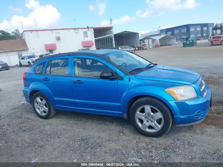 2008 Dodge Caliber Sxt VIN: 1B3HB48B58D687850 Lot: 39608486