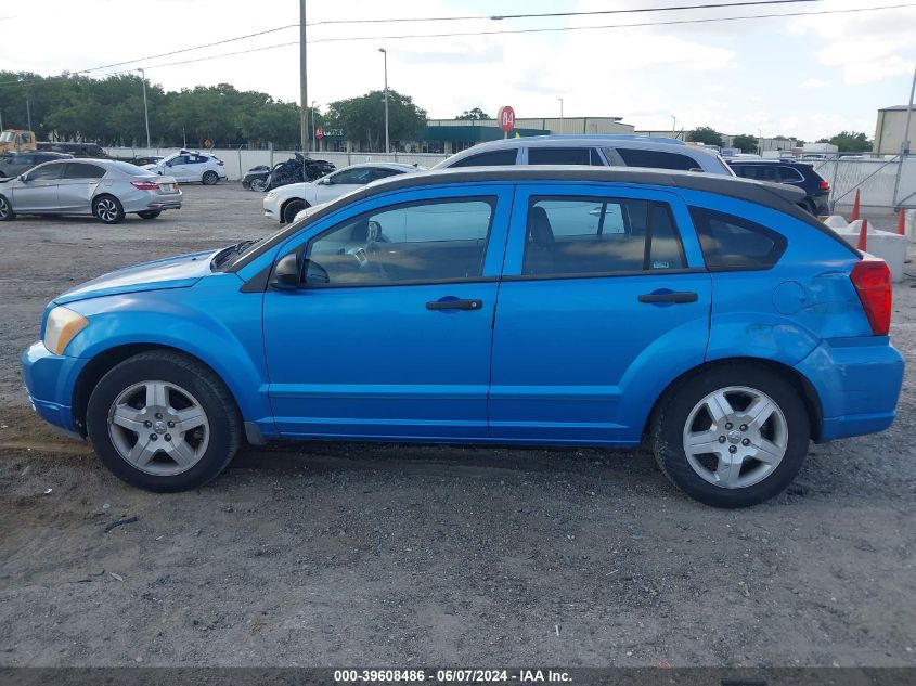 2008 Dodge Caliber Sxt VIN: 1B3HB48B58D687850 Lot: 39608486