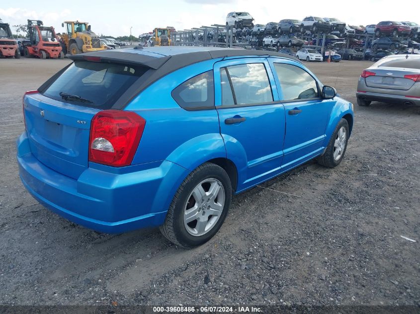 2008 Dodge Caliber Sxt VIN: 1B3HB48B58D687850 Lot: 39608486