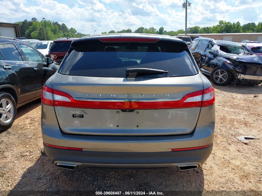 2016 Lincoln Mkx Reserve VIN: 2LMPJ6LR5GBL71432 Lot: 39608487
