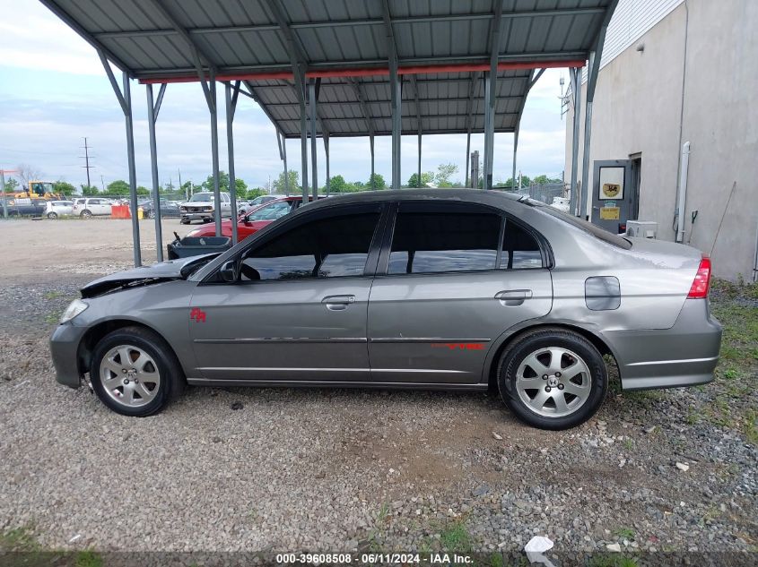 2004 Honda Civic Lx VIN: 2HGES16574H509062 Lot: 39608508