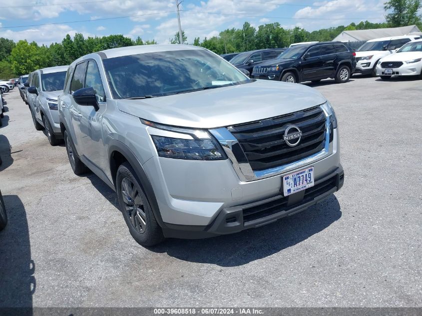 2024 Nissan Pathfinder S VIN: 5N1DR3AC5RC252626 Lot: 39608518