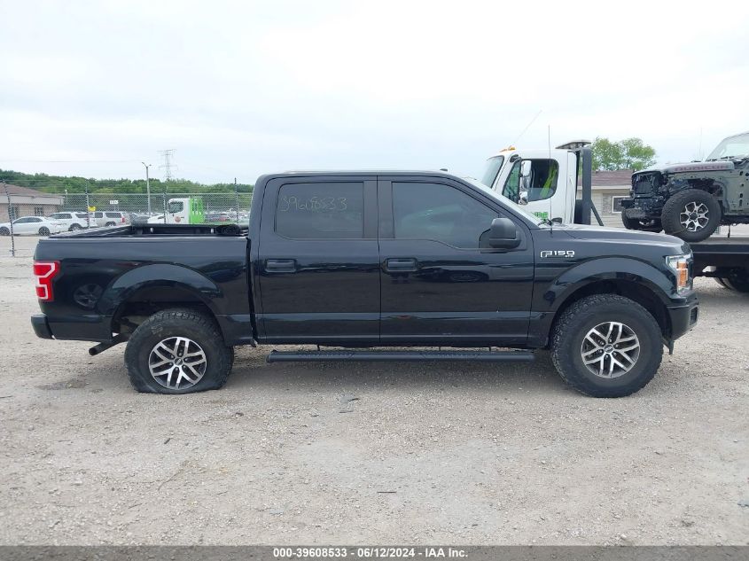 2018 Ford F-150 Xl VIN: 1FTEW1EP3JFC93651 Lot: 39608533