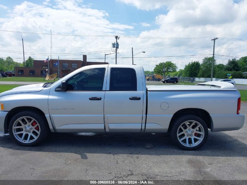 2005 Dodge Ram 1500 Srt-10 VIN: 3D7HA18H75G834338 Lot: 39608538