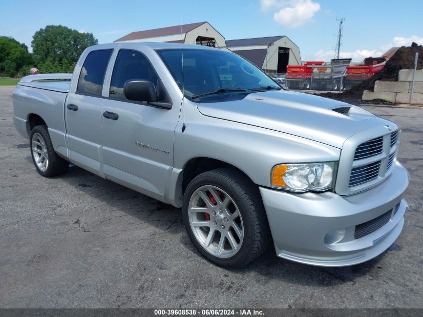 2005 Dodge Ram 1500 Srt-10 VIN: 3D7HA18H75G834338 Lot: 39608538