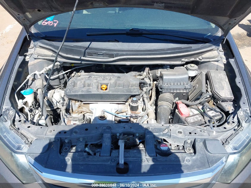 2012 Honda Civic Lx VIN: 2HGFB2F53CH593440 Lot: 39608548