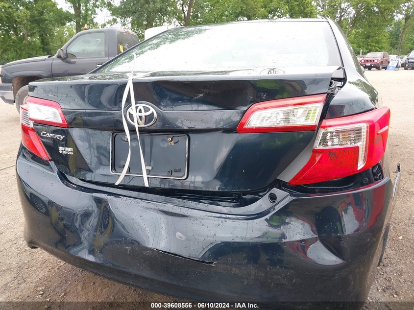 2012 Toyota Camry L VIN: 4T1BF1FK6CU632922 Lot: 39608556