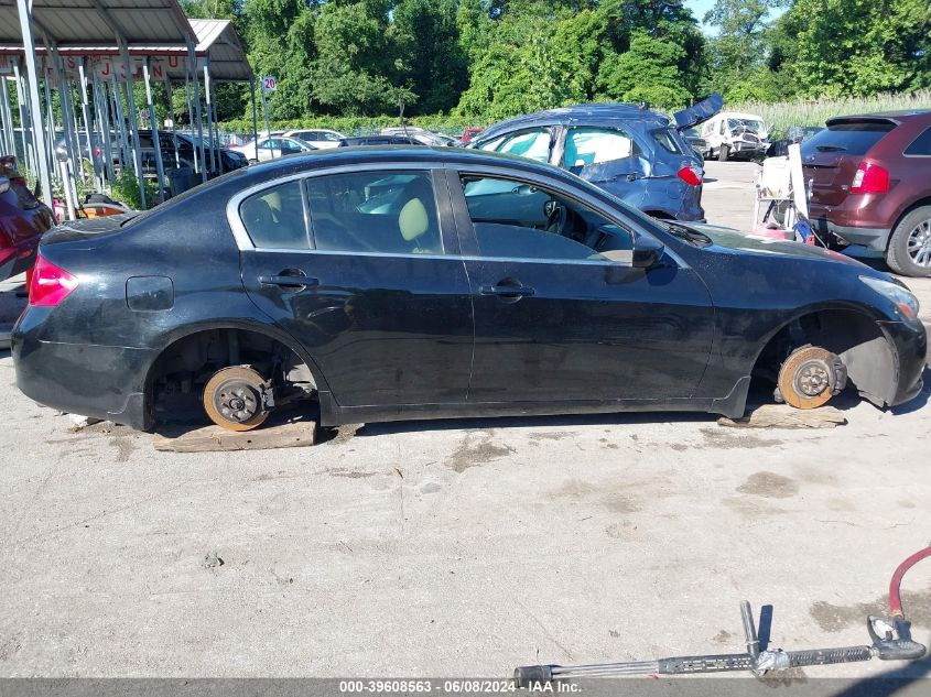 2011 Infiniti G37X VIN: JN1CV6AR2BM351215 Lot: 39608563