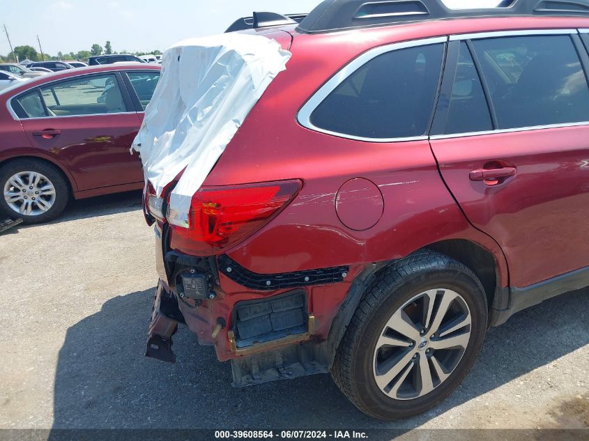 2018 Subaru Outback 2.5I Limited VIN: 4S4BSANC2J3312697 Lot: 39608564