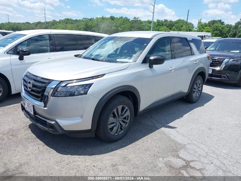 2024 Nissan Pathfinder S VIN: 5N1DR3AC2RC252793 Lot: 39608571