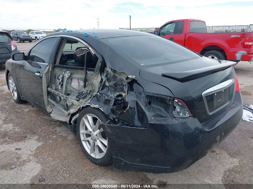 2009 Nissan Maxima 3.5 S VIN: 1N4AA51E29C849427 Lot: 39608580