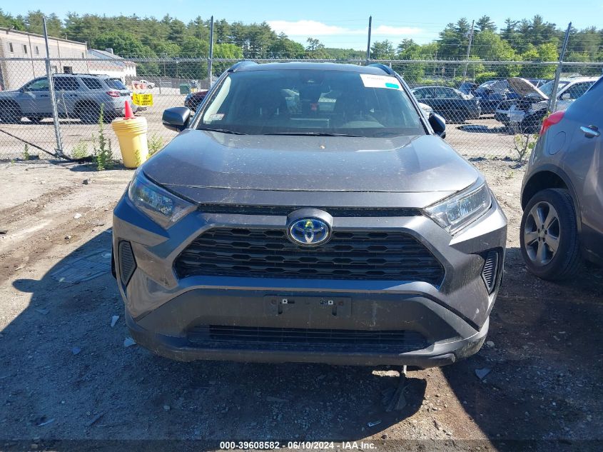 2022 Toyota Rav4 Le Hybrid VIN: 4T3MWRFV7NU064367 Lot: 39608582