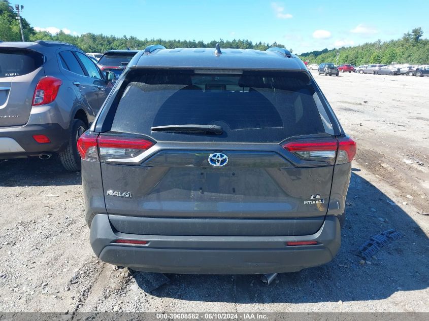 2022 Toyota Rav4 Le Hybrid VIN: 4T3MWRFV7NU064367 Lot: 39608582