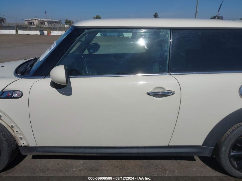 2011 Mini Cooper S VIN: WMWSV3C58BTY24698 Lot: 39608588