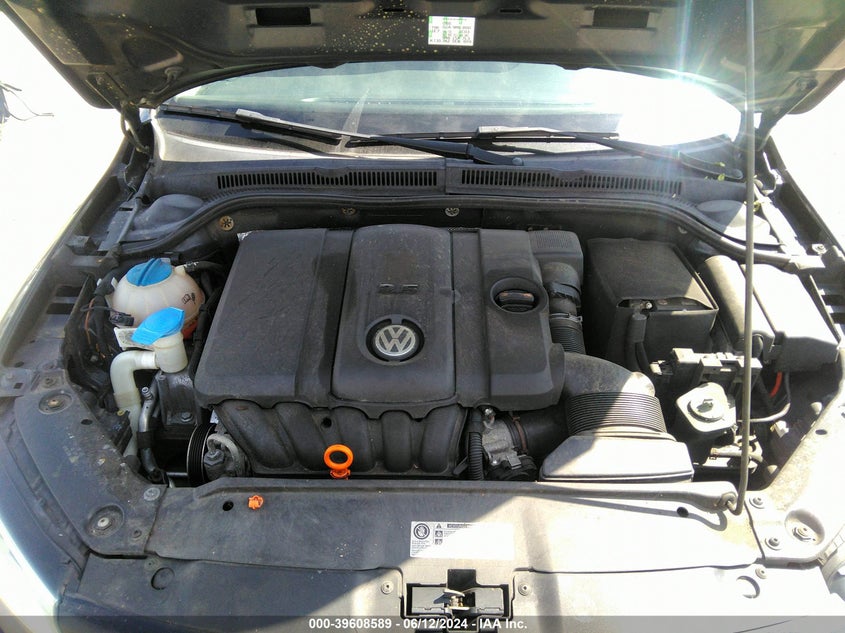 2012 Volkswagen Jetta 2.5L Se VIN: 3VWDP7AJ0CM064356 Lot: 39608589