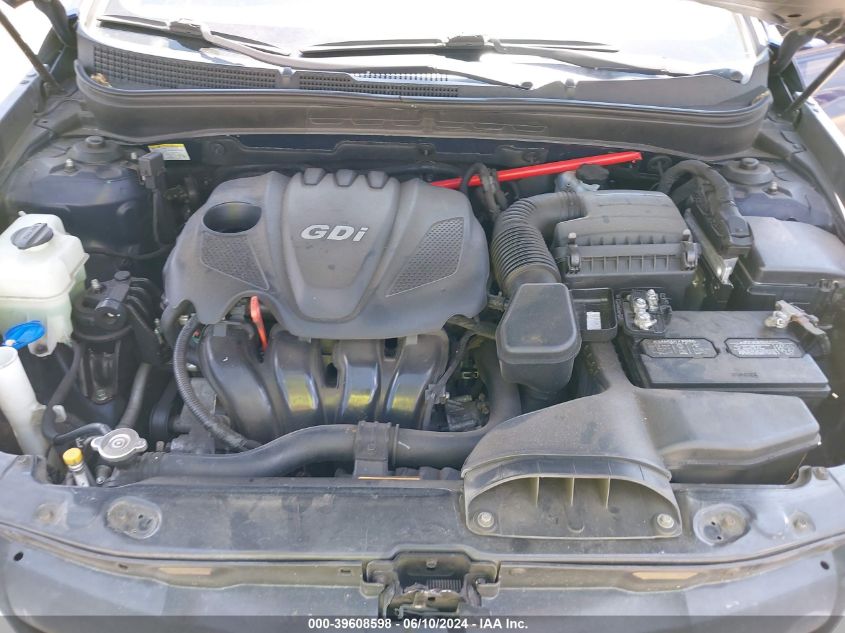 2013 Hyundai Sonata Gls VIN: 5NPEB4AC3DH519178 Lot: 39608598