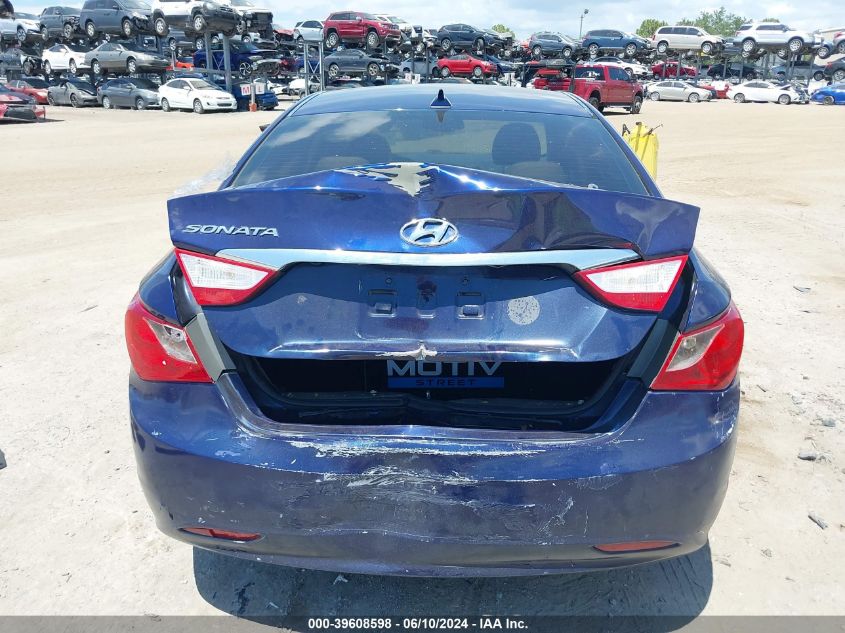 2013 Hyundai Sonata Gls VIN: 5NPEB4AC3DH519178 Lot: 39608598