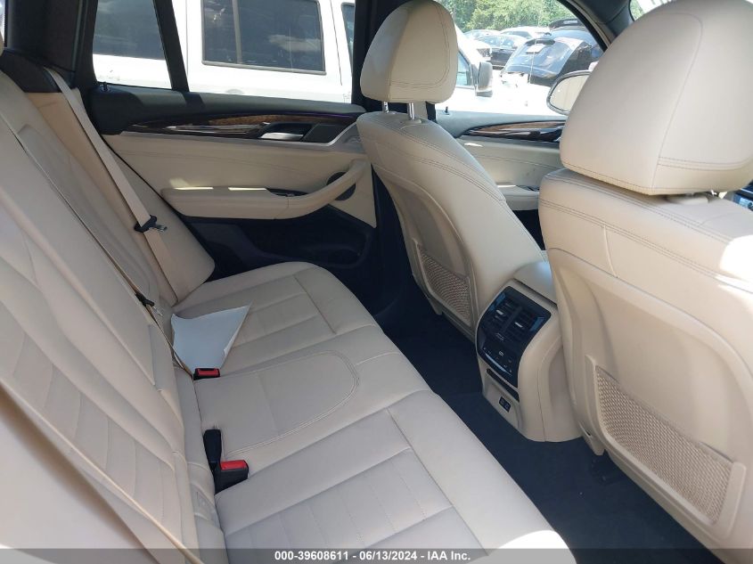2020 BMW X3 xDrive30I VIN: 5UXTY5C02L9C80181 Lot: 39608611