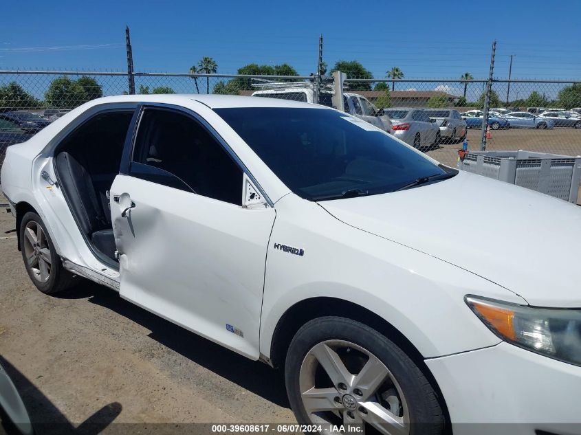 2014 Toyota Camry Hybrid Se Limited Edition VIN: 4T1BD1FK3EU125713 Lot: 39608617