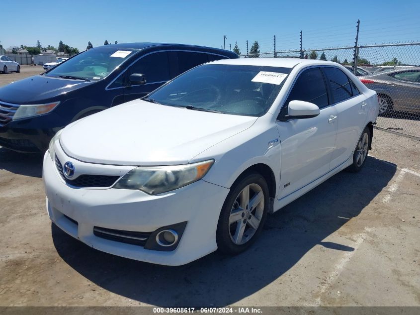 2014 Toyota Camry Hybrid Se Limited Edition VIN: 4T1BD1FK3EU125713 Lot: 39608617