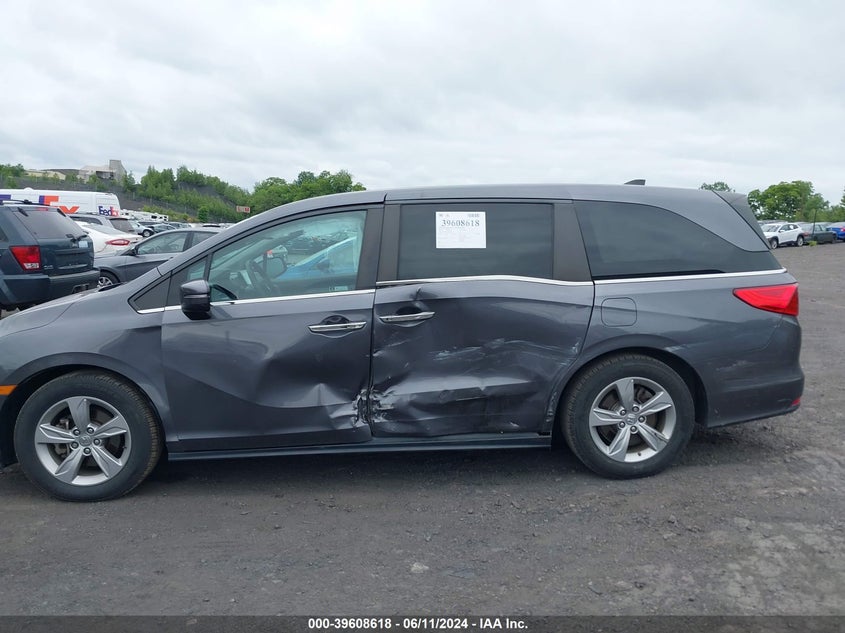 2020 Honda Odyssey Ex VIN: 5FNRL6H5XLB060620 Lot: 39608618