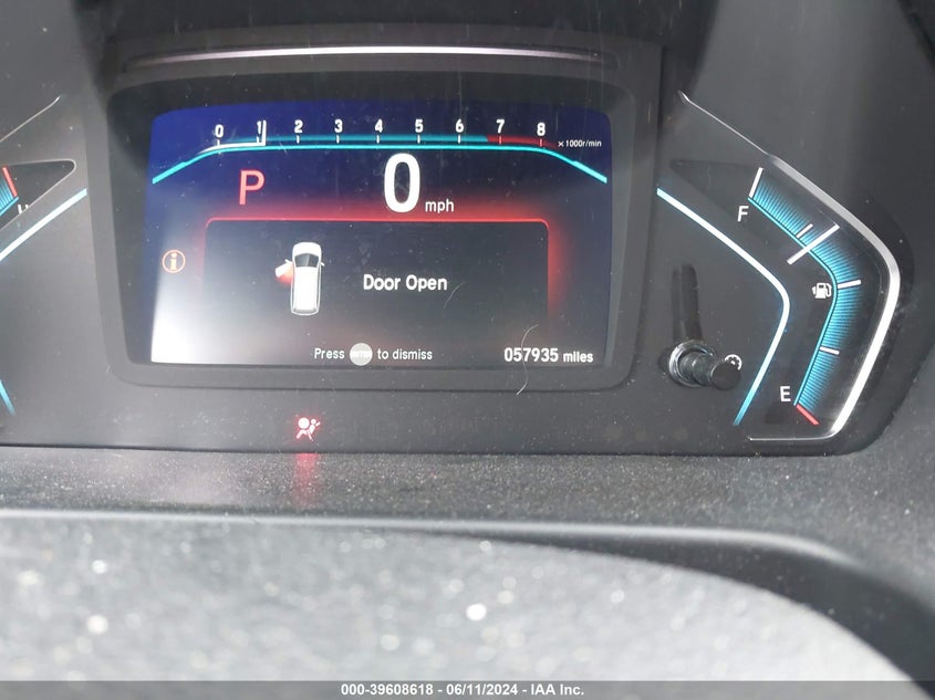 2020 Honda Odyssey Ex VIN: 5FNRL6H5XLB060620 Lot: 39608618