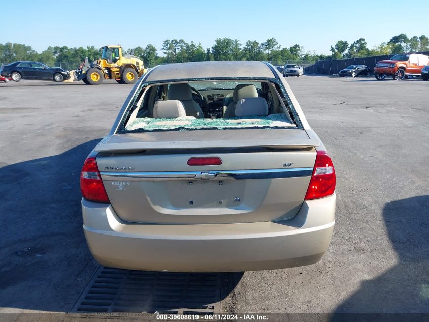 2006 Chevrolet Malibu Lt VIN: 1G1ZT51F16F165746 Lot: 39608619