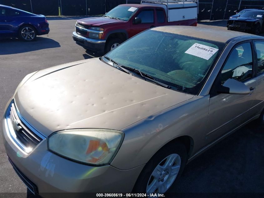 2006 Chevrolet Malibu Lt VIN: 1G1ZT51F16F165746 Lot: 39608619