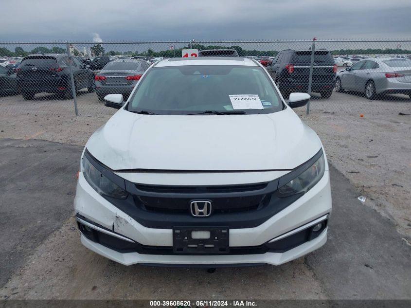 2019 Honda Civic Ex VIN: 19XFC1F31KE005419 Lot: 39608620