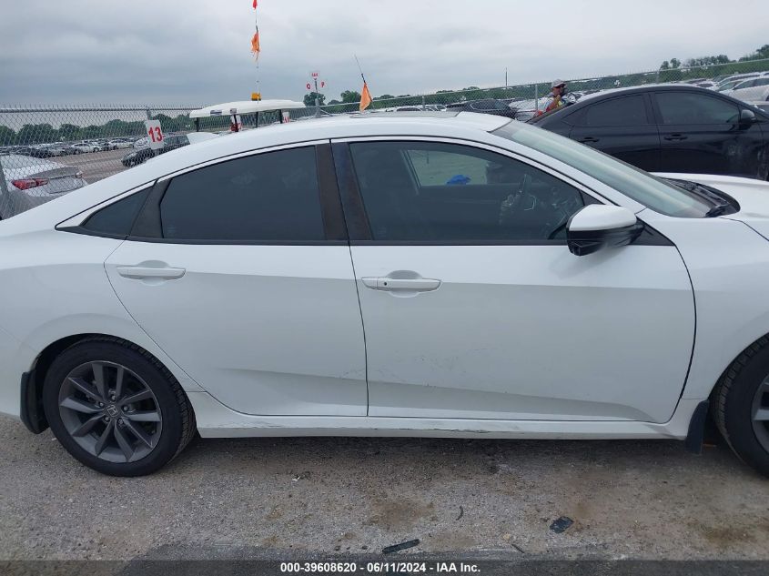 2019 Honda Civic Ex VIN: 19XFC1F31KE005419 Lot: 39608620