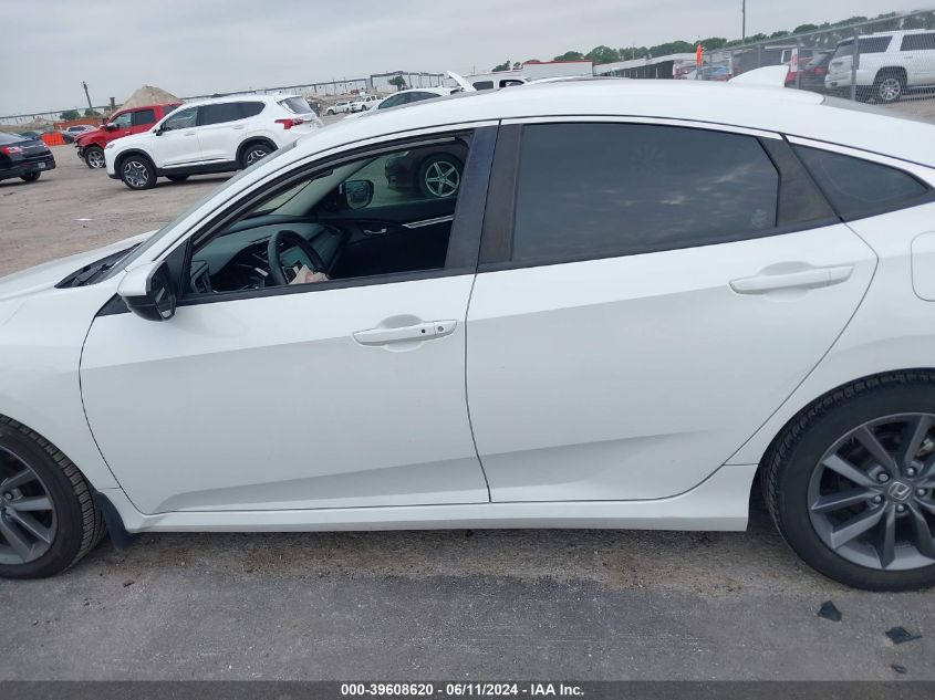 2019 Honda Civic Ex VIN: 19XFC1F31KE005419 Lot: 39608620
