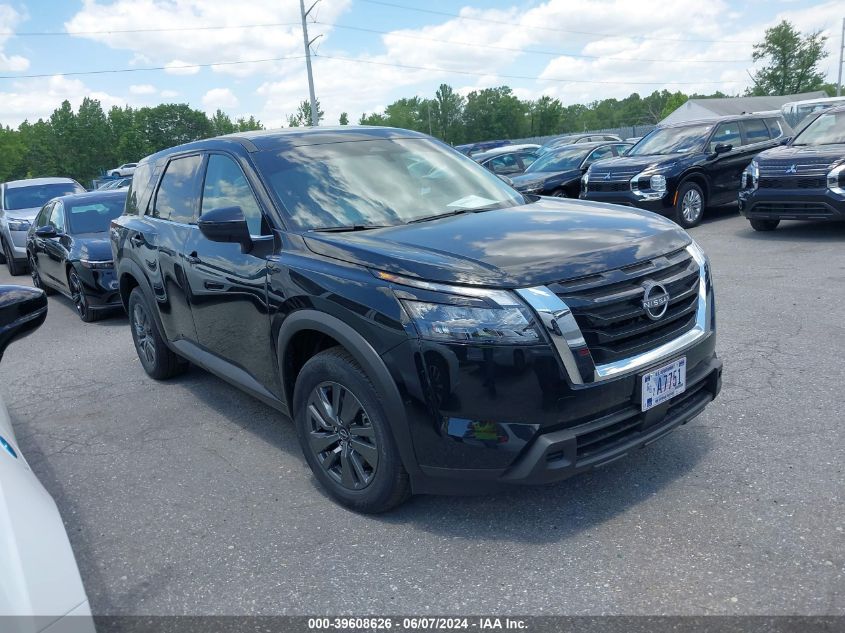 2024 Nissan Pathfinder S VIN: 5N1DR3AC4RC253458 Lot: 39608626