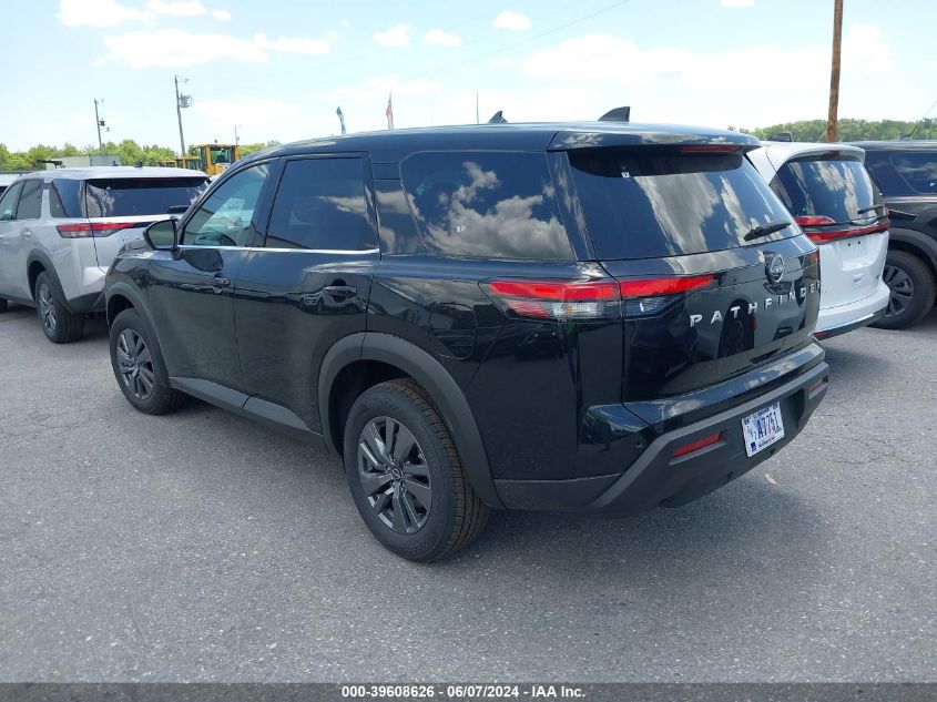 2024 Nissan Pathfinder S VIN: 5N1DR3AC4RC253458 Lot: 39608626