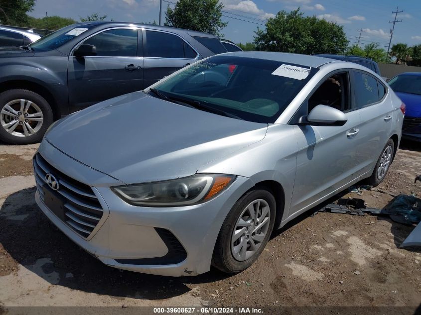 2017 HYUNDAI ELANTRA SE - 5NPD74LFXHH136185