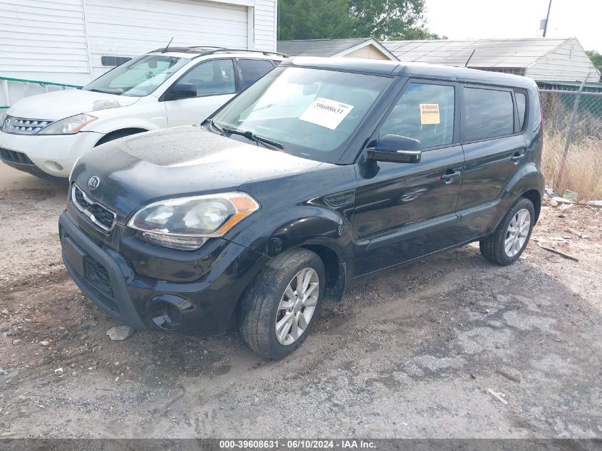 2013 Kia Soul + VIN: KNDJT2A69D7592456 Lot: 39608631