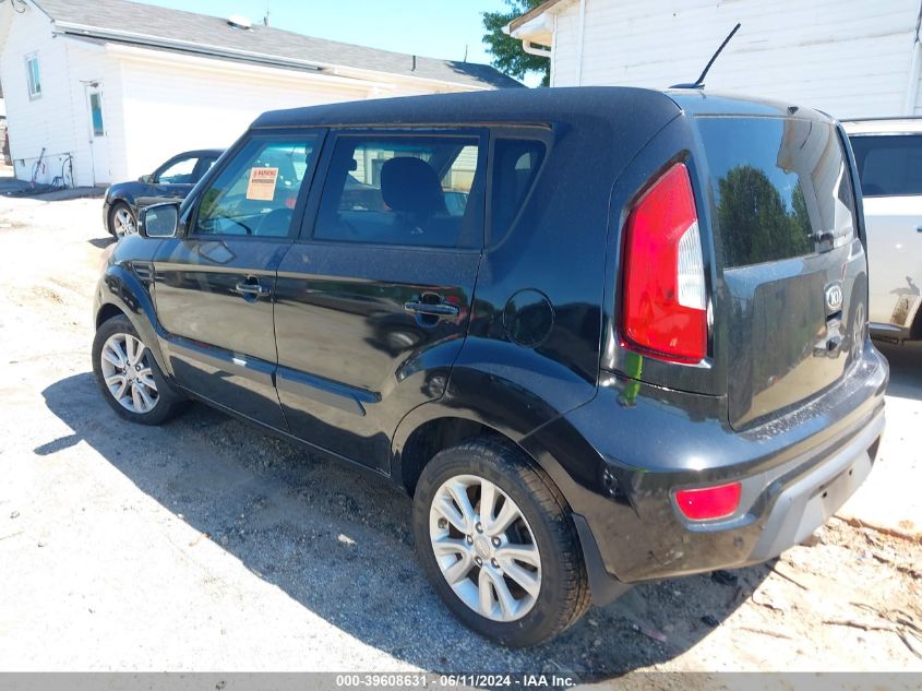 2013 Kia Soul + VIN: KNDJT2A69D7592456 Lot: 39608631